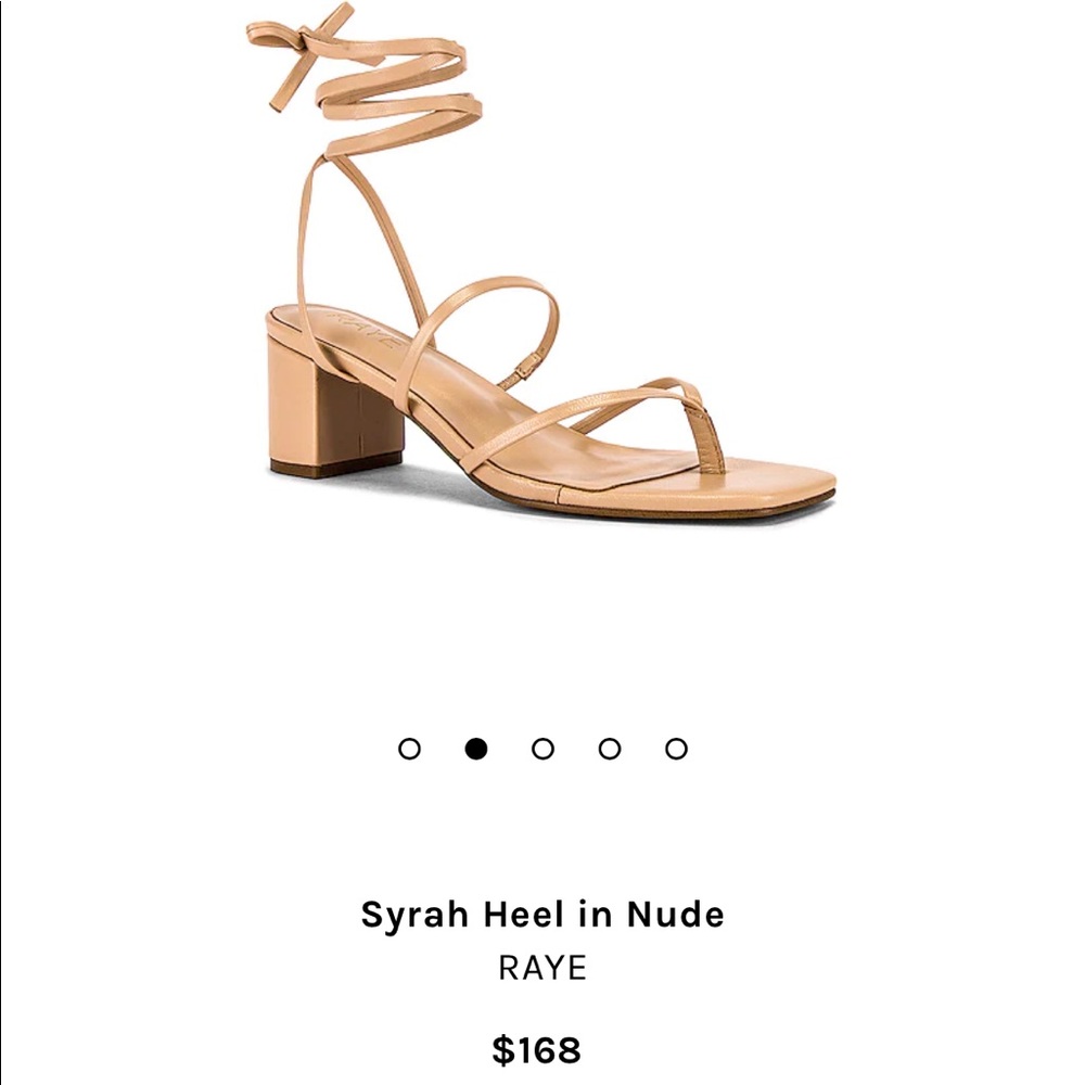 Raye the label Syrah heel